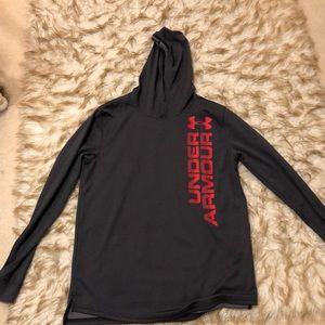 Lightweight under armor dry fit hoodie